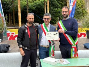 Sigla a Villacidro del gemellaggio con Chiusa Pesio