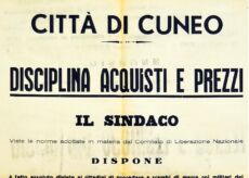 La Guida - Cuneo, 1945: la Giunta Popolare fissa le regole per gli acquisti e i prezzi