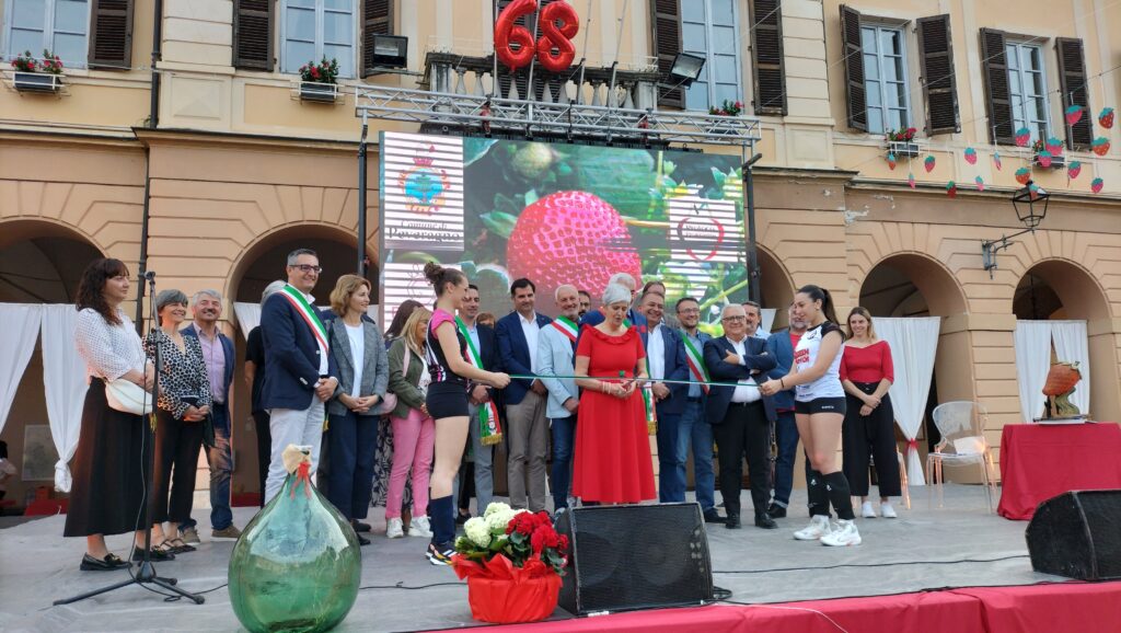 Peveragno Sagra della Fragola inaugurazione
