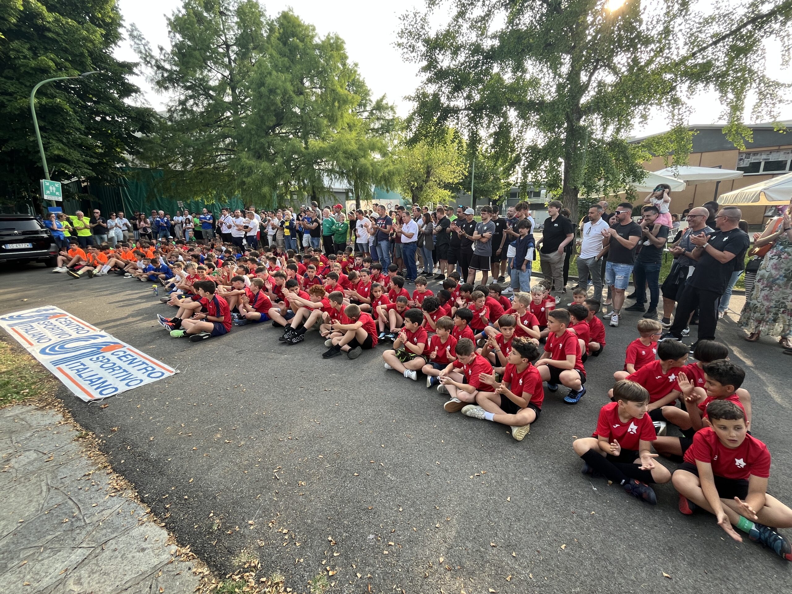 Premiazioni dei campionati Csi