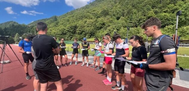 La Nazionale Juniores di Biathlon si allena a Chiusa Pesio La Guida - La Nazionale Juniores di Biathlon si allena a Chiusa Pesio