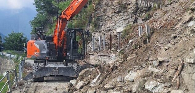 La Guida - Riaperta per i residenti la sp 357 ad Albaretto di Macra