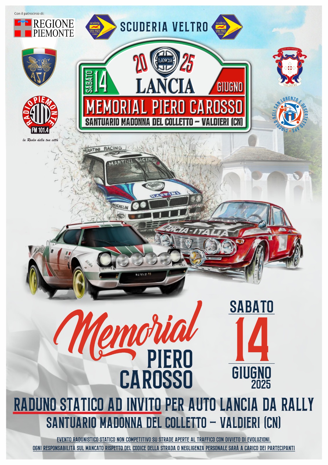 Valdieri celebra la passione Lancia con il Memorial Carosso