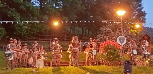 La Guida - La Fanfara della Brigata Alpina Taurinense a Castellar (foto)