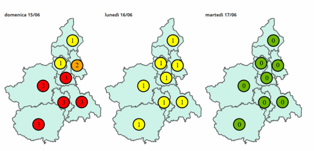 La Guida - La Granda al centro di un’ondata di calore oggi (15 giugno), ma migliorerà nei prossimi giorni