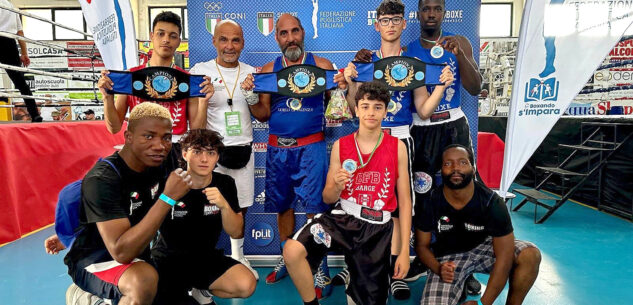 La Guida - Due campioni italiani e altre tre medaglie per il Team Aniello Boxing