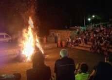 La Guida - Il falò di San Giovanni illumina l’Anfiteatro di Monserrato