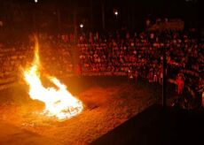 La Guida - In tanti all’anfiteatro di Monserrato per il falò di San Giovanni