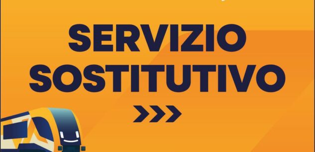 La Guida - Dal 30 giugno al 7 luglio bus al posto del treno sulla Cuneo-Saluzzo-Savigliano