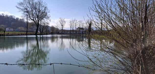 Boves, gara di pesca per ragazzi al lago Giurdan La Guida - Boves, gara di pesca per ragazzi al lago Giurdan