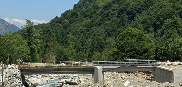 La Guida - Finito il ponte a San Giacomo d’Entracque, ma non si può ancora percorrere
