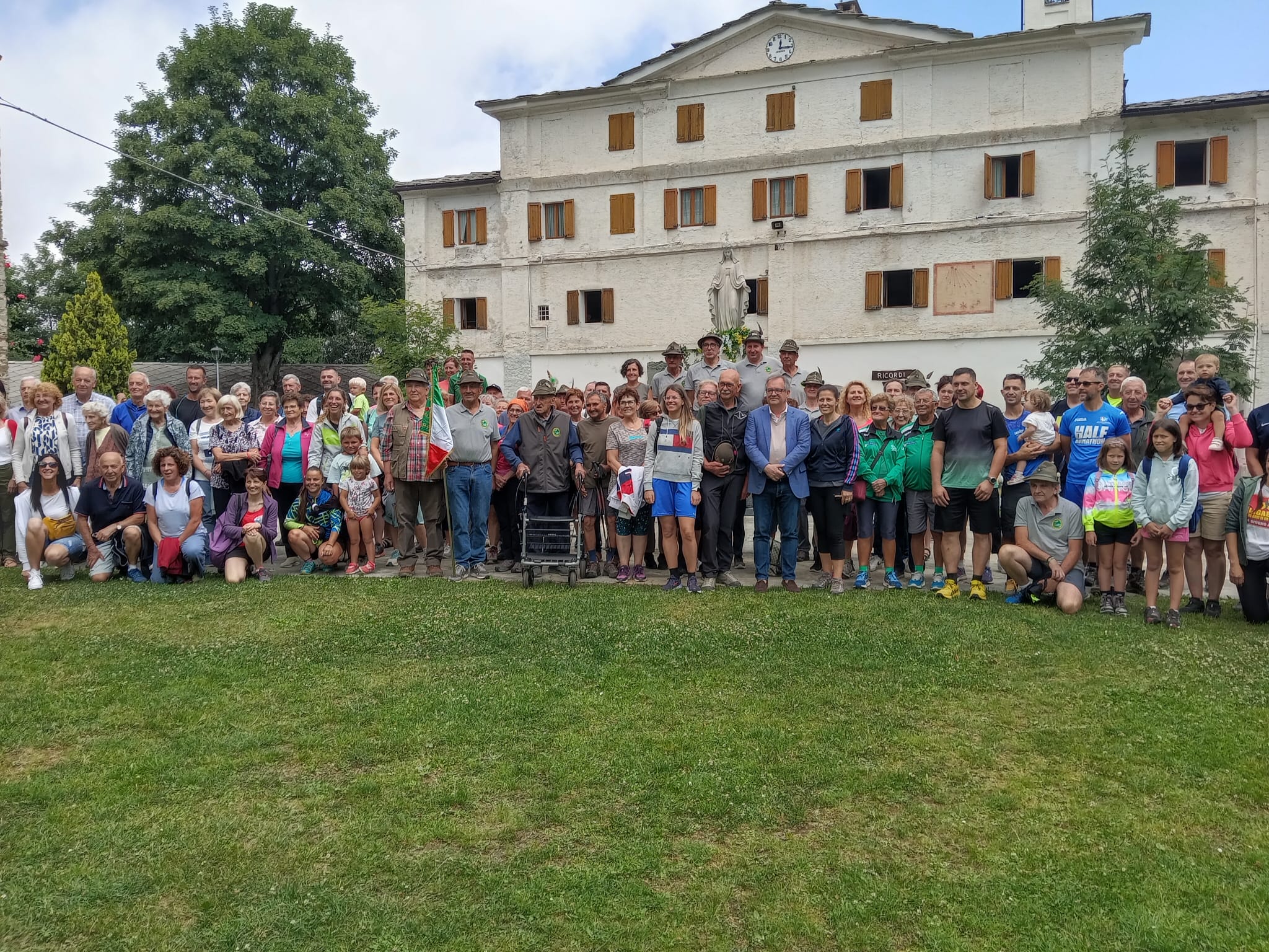 Camminata degli Alpini a Valmala