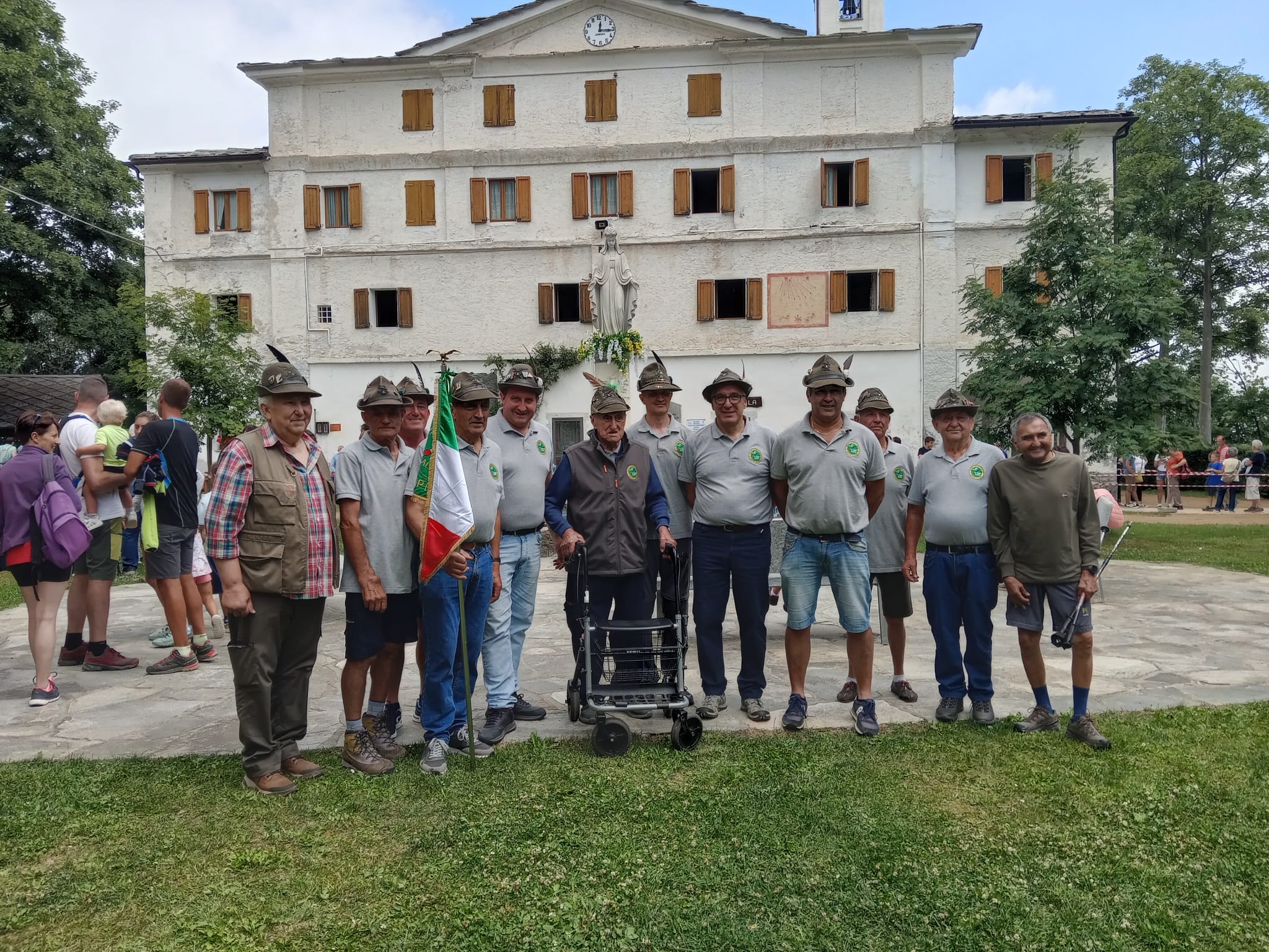 Camminata degli Alpini a Valmala