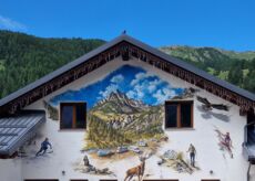 La Guida - Bersezio, un nuovo murales racconta le risorse del paese