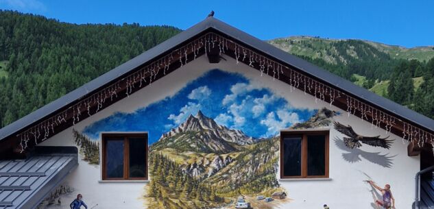 La Guida - Bersezio, un nuovo murales racconta le risorse del paese