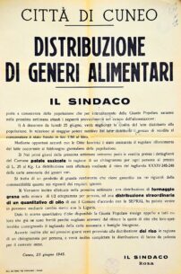 manifesto Cuneo 1945