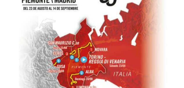 La Guida - A Limone Piemonte la presentazione della seconda tappa della Vuelta