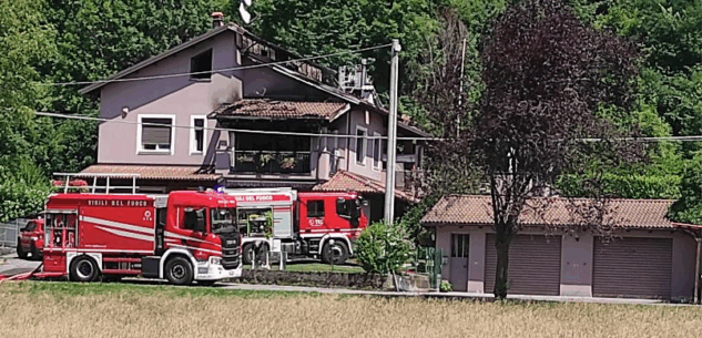 La Guida - Spento l’incendio della casa di Chiusa Pesio