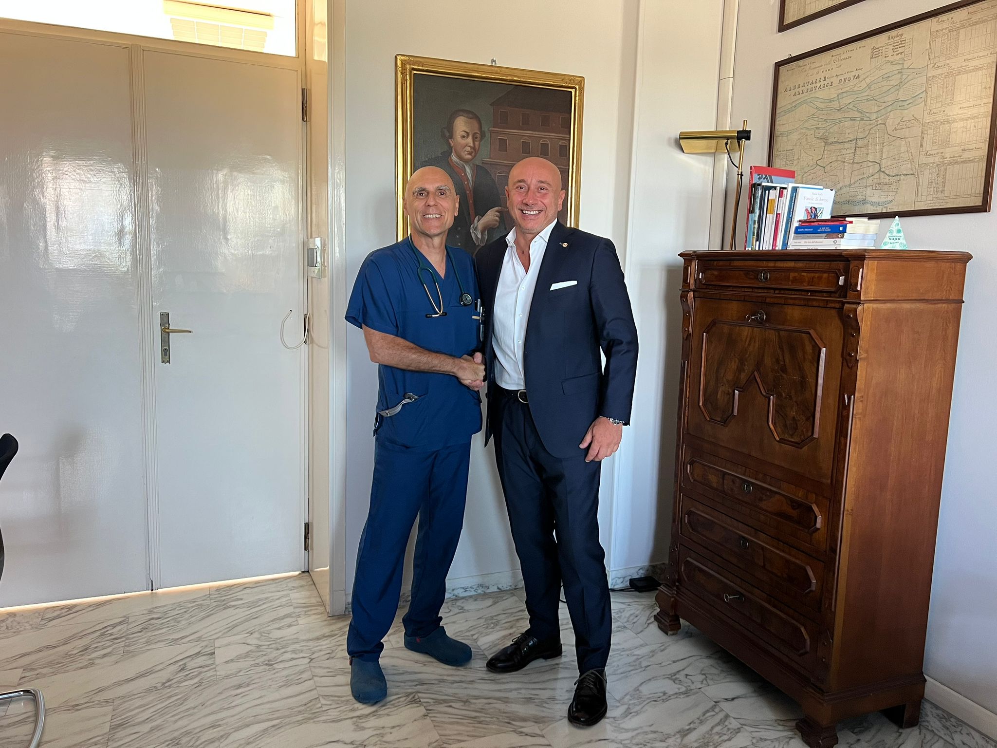 Giuseppe Lauria e Livio Tranchida