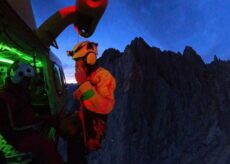 La Guida - Due scalatori bloccati in parete sulla Rocca La Meja, salvati