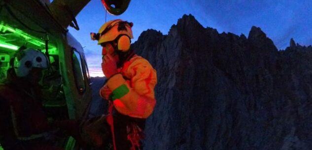 Due scalatori bloccati in parete sulla Rocca La Meja, salvati La Guida - Due scalatori bloccati in parete sulla Rocca La Meja, salvati