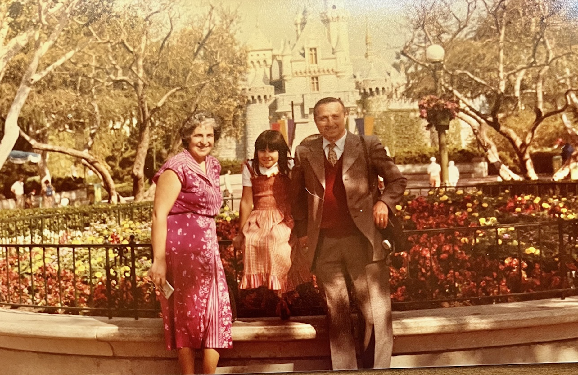 I Binelli a Disenyland nel 1980