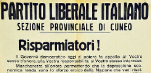 La Guida - L’invito al Prestito della Liberazione Nazionale e il cordoglio per la morte di Marcello Soleri