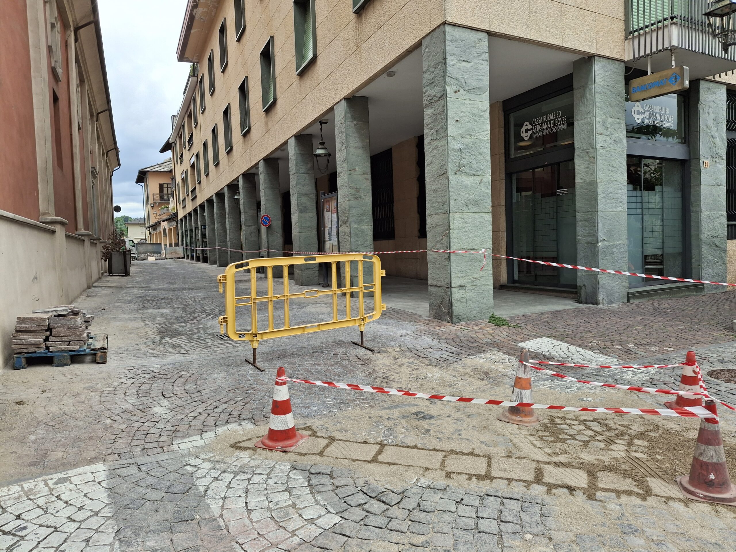 Boves - cantieri stradali
