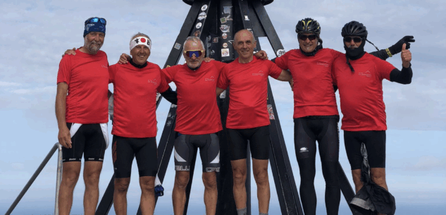 La Guida - Arrivati a Capo Nord i sei ciclisti partiti da Bernezzo