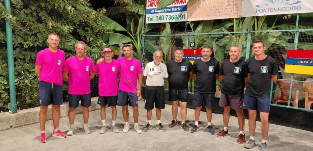 La Guida - Bocce volo, vince l’Enviese il primo Trofeo “Amici” Ex Manzo