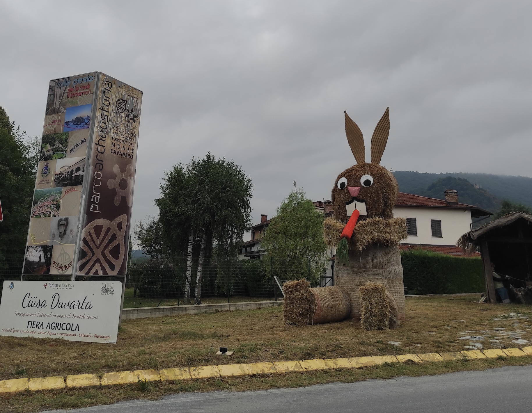 Chiusa Pesio - Coniglio di fieno per Ciüsa Duvarta