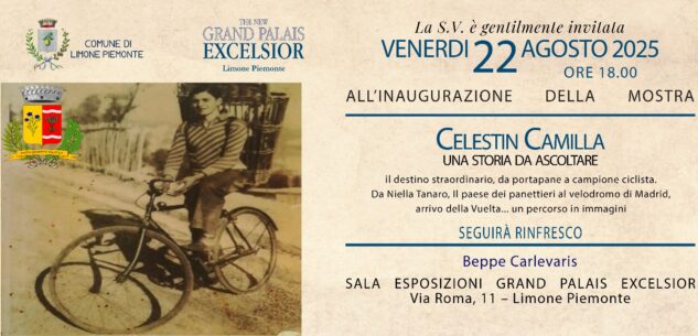 La Guida - Inaugurazione della mostra “Celestin Camilla”, da portapane a vincitore di due tappe della Vuelta