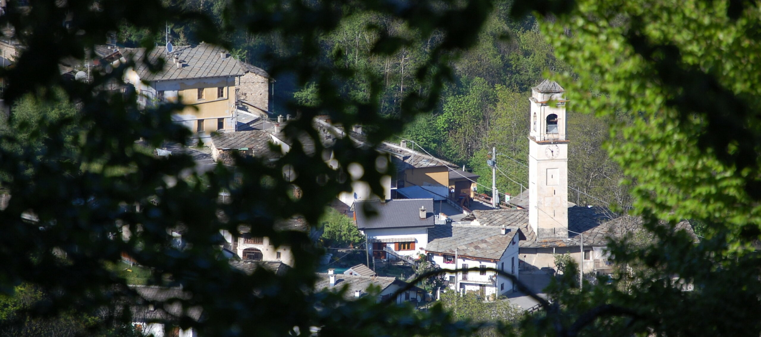 Oncino - veduta