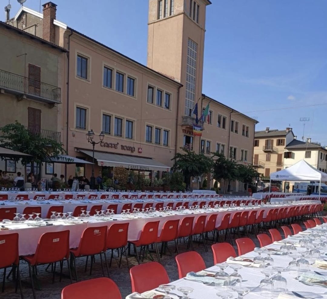 Boves Cena Ricetto allestimento