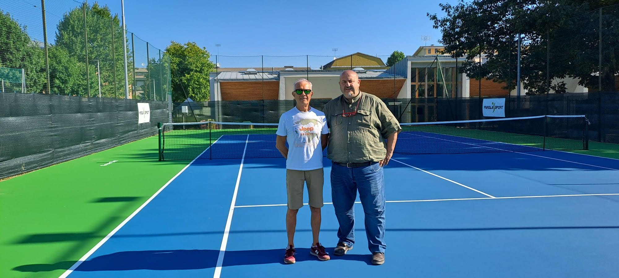 Riqualificato il campo da tennis comunale del quartiere San Paolo
