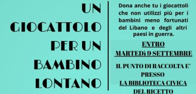 A Boves raccolta giocattoli per i bambini lontani La Guida - A Boves raccolta giocattoli per i bambini lontani