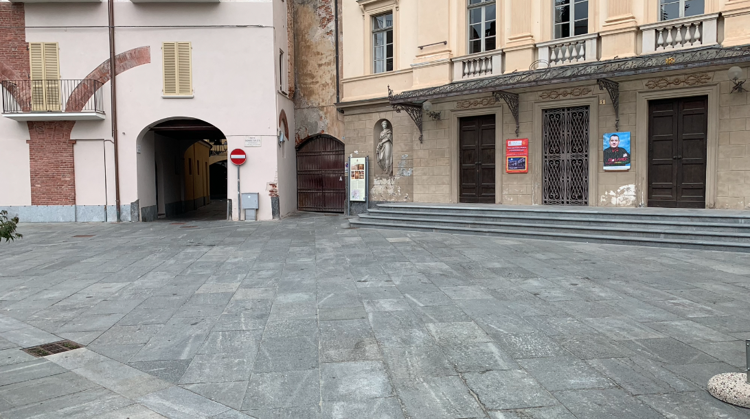 piazza Turletti a Savigliano