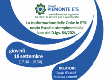La Guida - La trasformazione delle Onlus in Ets: incontro informativo con il Csv