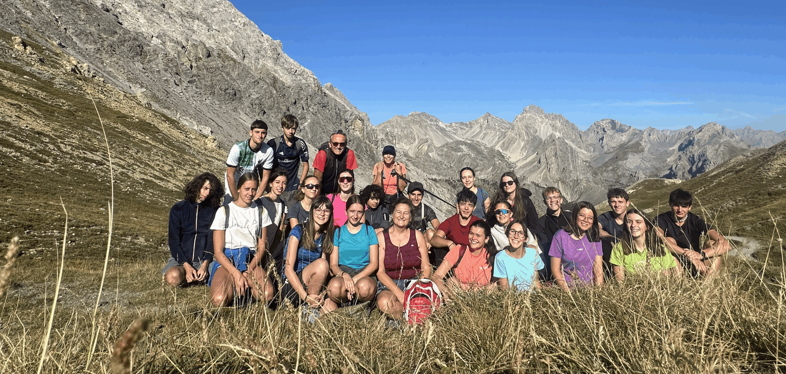 Gli studenti del Pellico-Peano iniziano la scuola in montagna