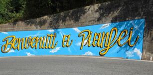 La Guida - Un murale di “Benvenuto” a Pianfei