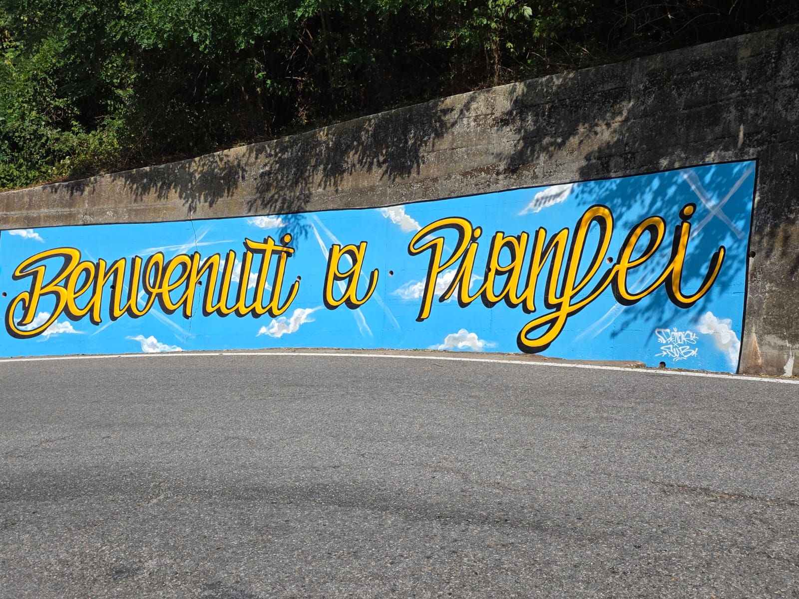 Murale a Pianfei