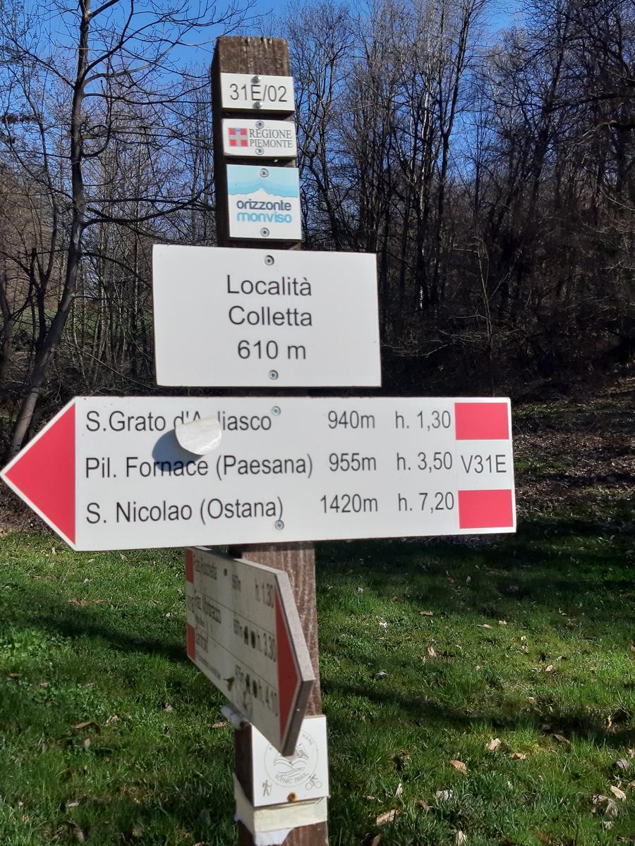 Paesana: sentieri
