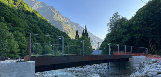 La Guida - Chiusura della strada di Terme di Valdieri per i lavori sul ponte