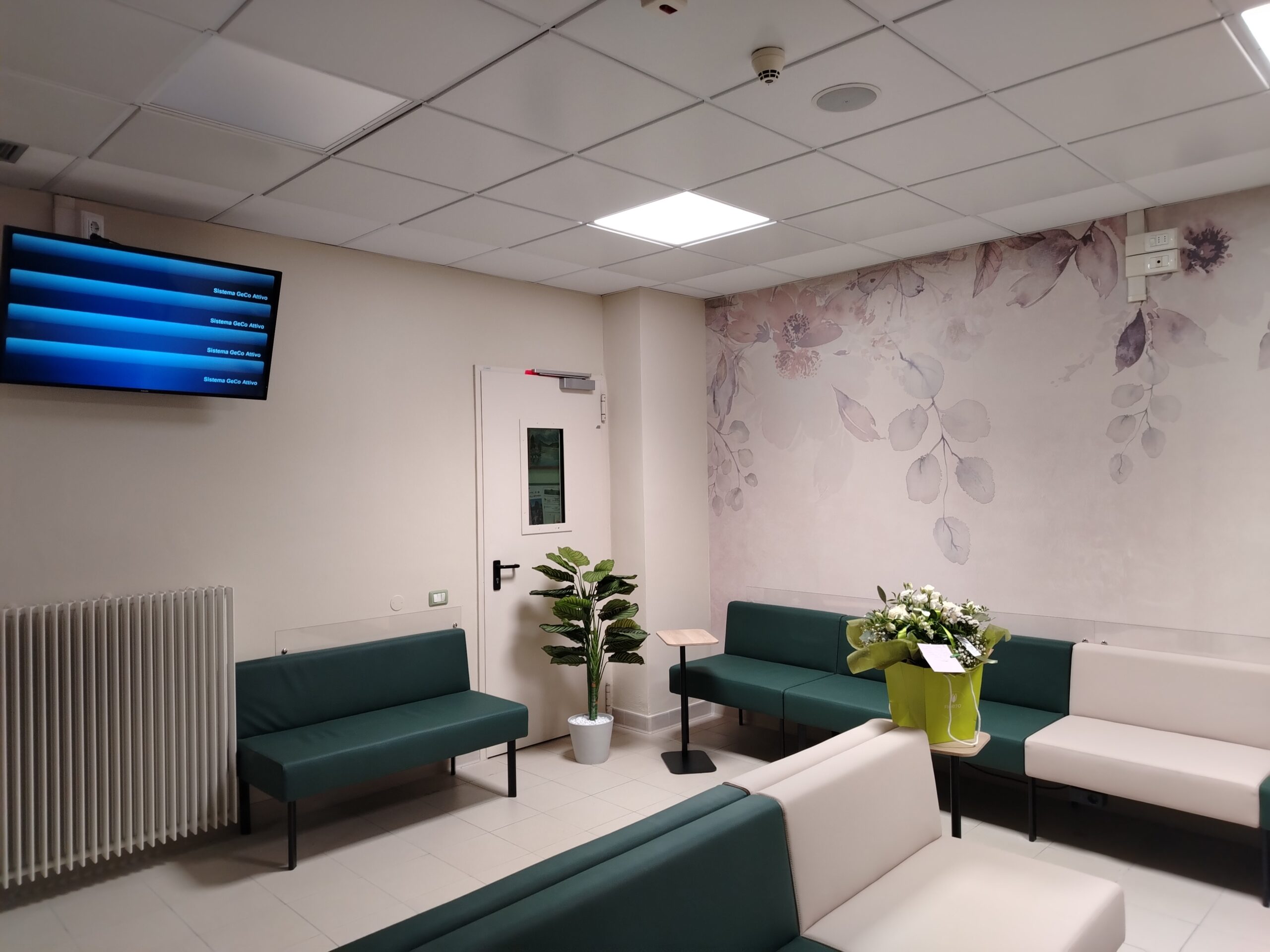 Sala d'attesa Day Hospital Oncologico