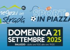 La Guida - “Negozi in strada” e “Sport in piazza” tornano ad incontrarsi a Saluzzo