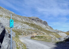 La Guida - Nuovi cartelli per ciclisti lungo la salita verso il Fauniera