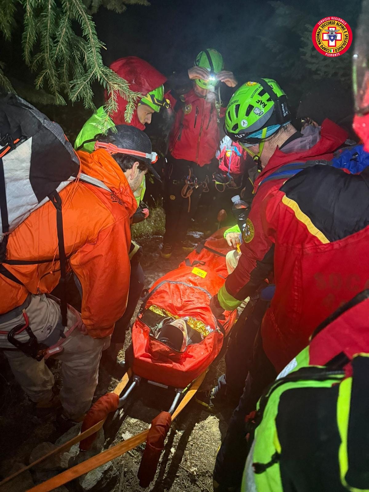 escursionista recuperato in Valle Stura dal soccorso alpino