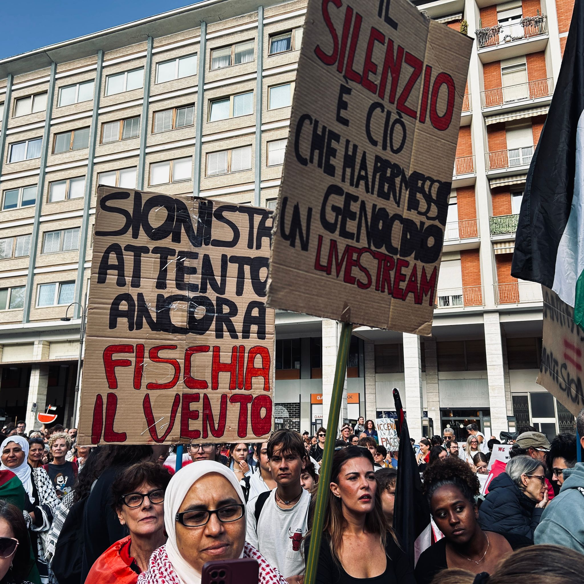 sciopero generale per la Palestina
