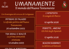 La Guida - Cartignano, rassegna di incontri sul Nuovo Testamento
