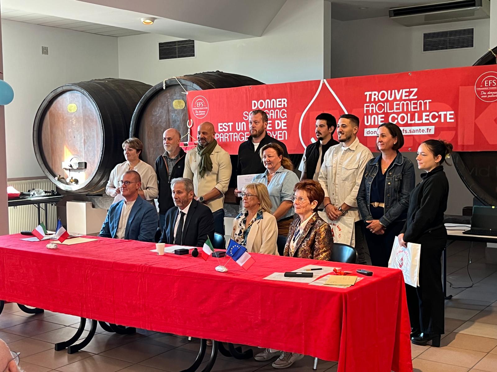 I 45 anni di gemellaggio dell’Avis Boves con Pierrefeu du Var